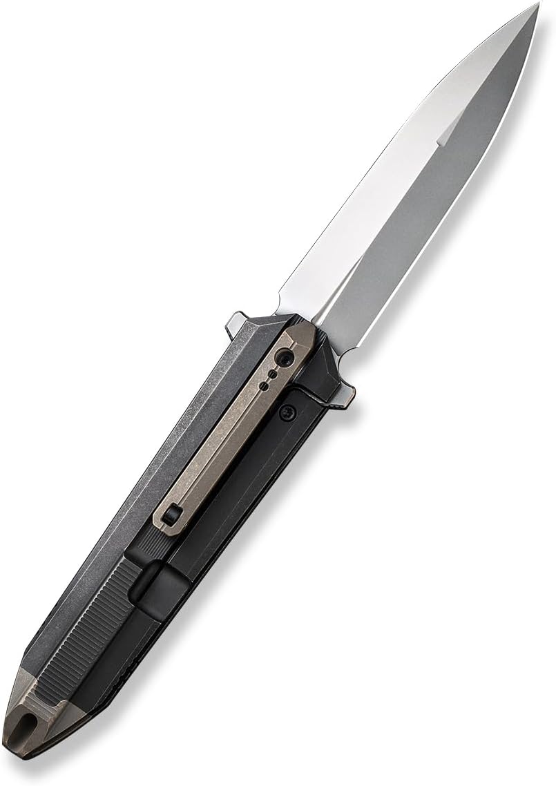 WE WEKnife One Size Frag Patterned Titanium Handle CPM 20CV Frame Lock Folding Knife Limited Edition