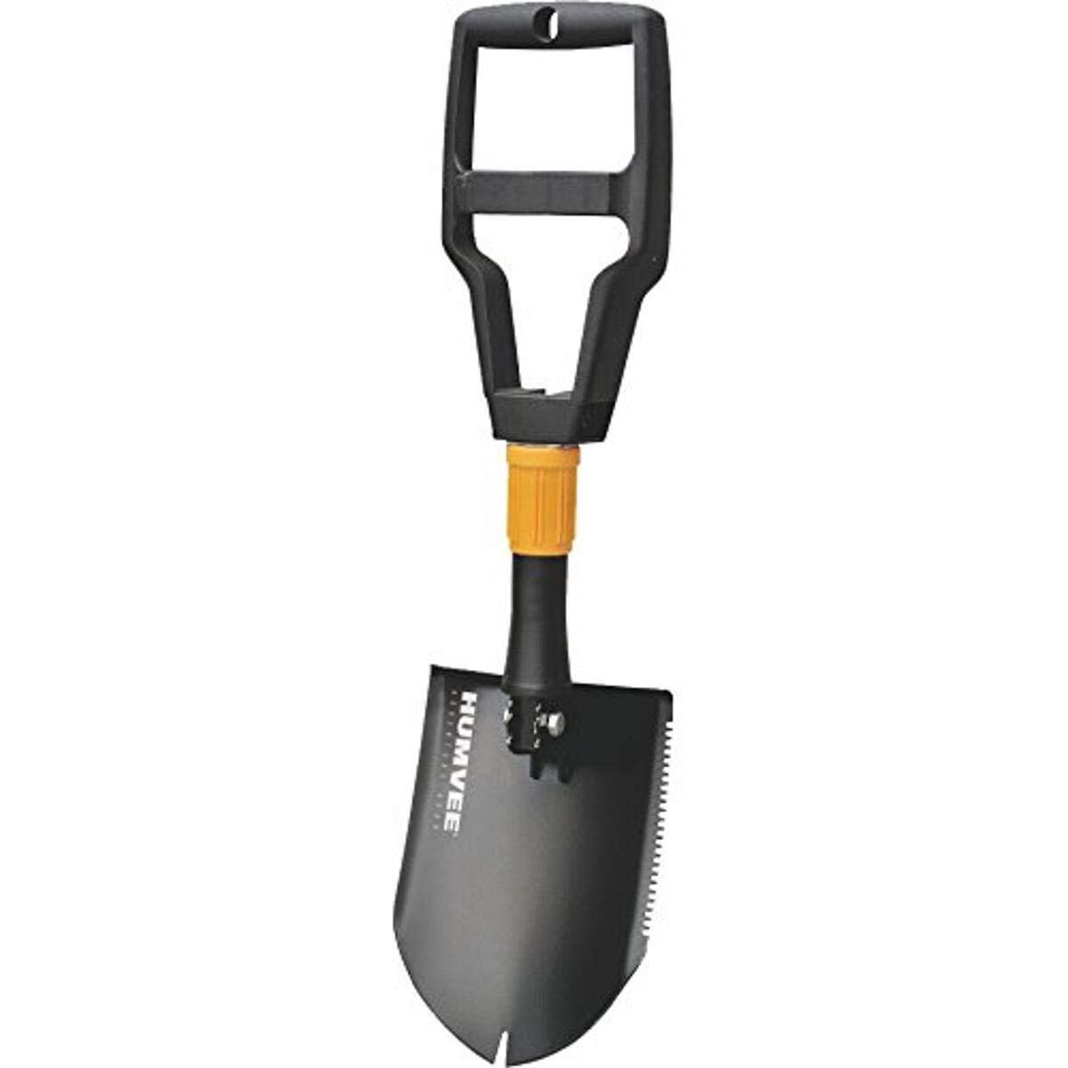 Humvee CampCo Folding Shovel, Nail Puller & Sawtooth, Survival Gear, Military Style, Snow Shovel, Camping Gear, Tactical