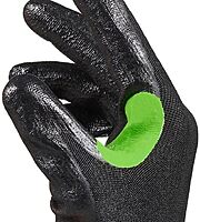 Honeywell CoreShield, 13 gauge, HPPE/basalt black liner, smooth nitrile black coating, A4/D