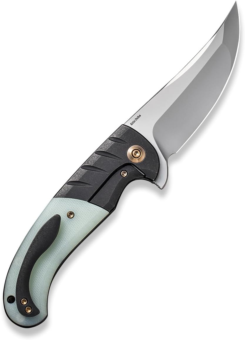 We Knife WE200123: Curvaceous Framelock Jade