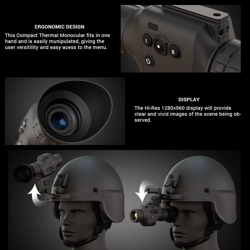 ATN Odin LT Wearable Compact Thermal Monocular