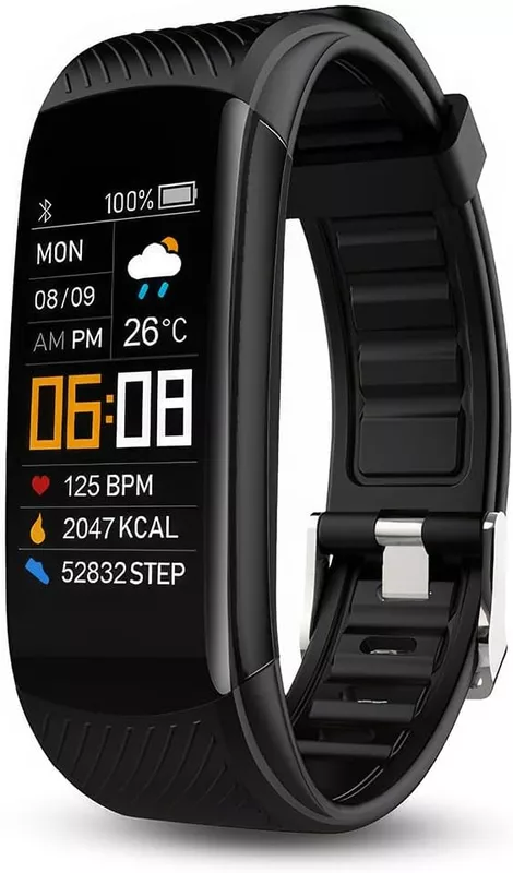 Pulsera Deportiva Inteligente con Monitor de Ritmo Cardíaco