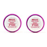 Moldex 7960 P100 Particulate Filter Disk, 1 Pair