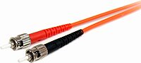 StarTech.com 3m Fiber Optic Cable - Multimode Duplex 62.5/125 LSZH Fiber Jumper Cord - LC/ST