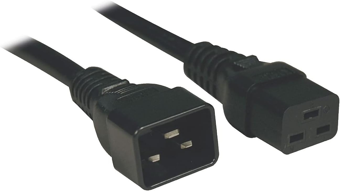 Tripp Lite 6ft Heavy-Duty Power Extension Cord, IEC-320-C19 to IEC-320-C20