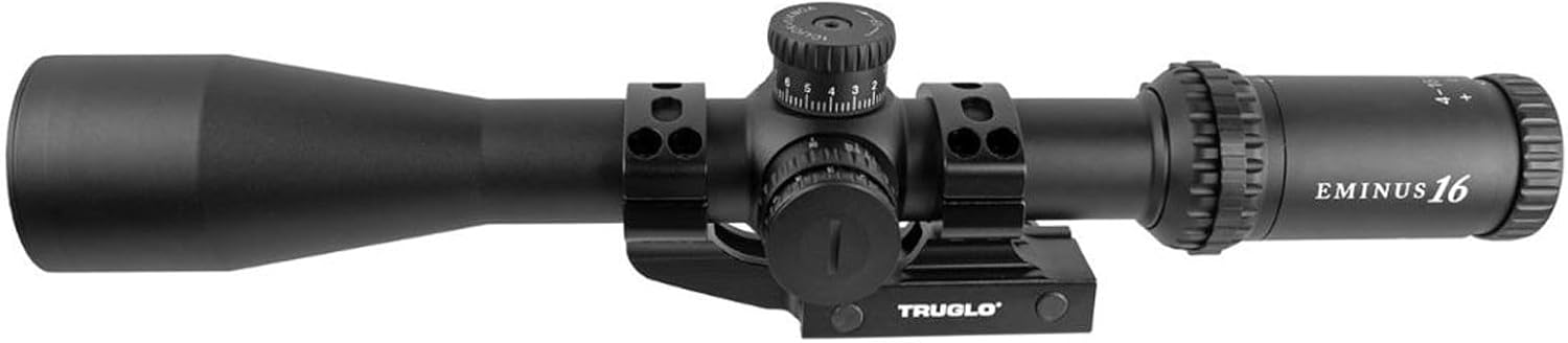 TruGlo Eminus Illuminated TacPlex-MOA Reticle Riflescope One-Piece 30mm Tube