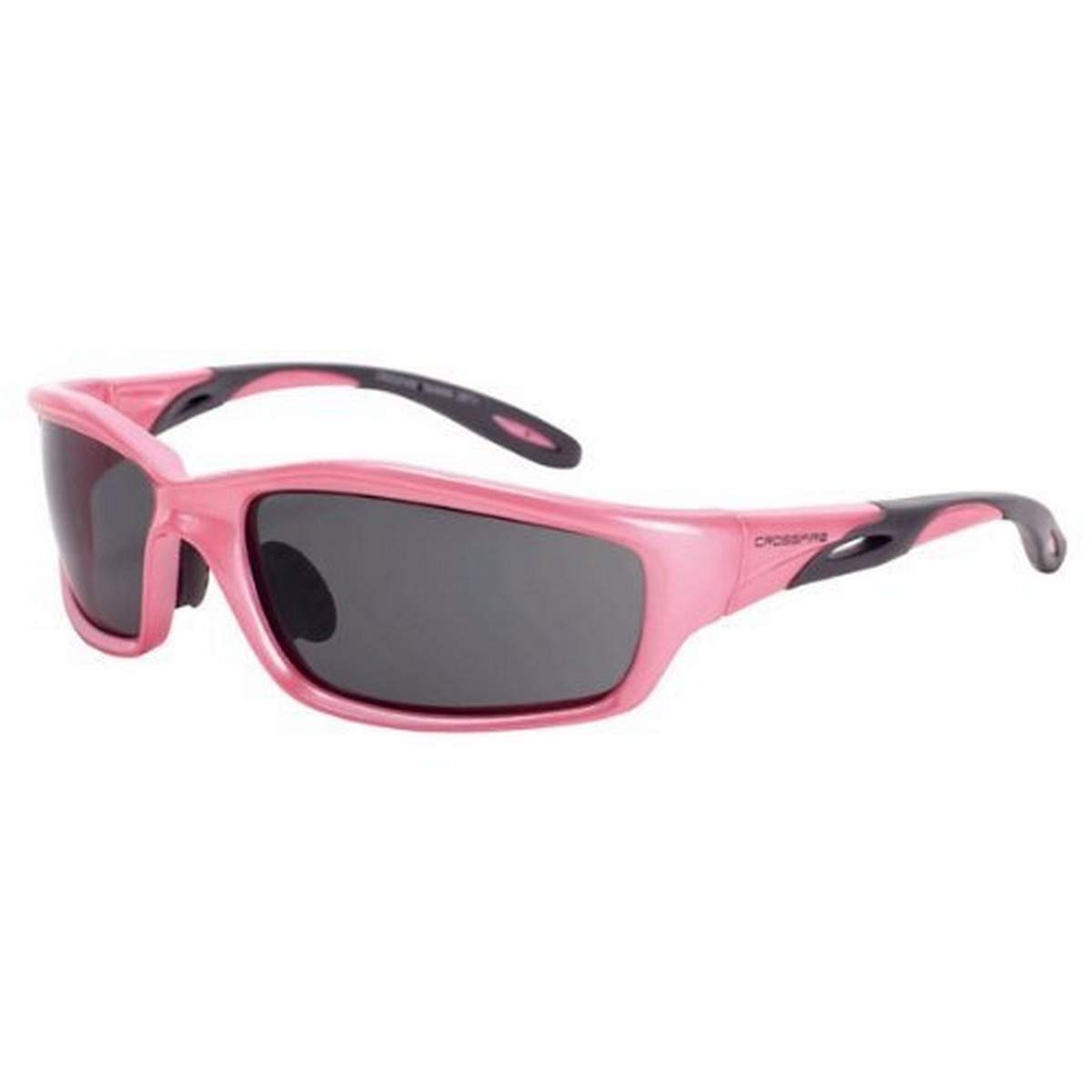 Safety Glass: Scratch-Resistant, Polycarbonate, Dark Smoke Lenses, Full-Framed, UV Protection