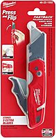 MILWAUKEE'S Folding Utility Knife,6-7/8" L (48221502)