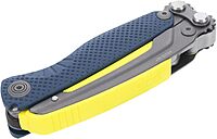 SOG Aegis MT Lightweight Compact Multi-Tool for Outdoor Use with Stainless Steel Clip-Point Blade and Pliers, Indigo/Acid