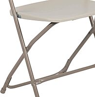 Flash Furniture Hercules Series Commercial-Grade Plastic Folding Chair - 650LB Weight Capacity