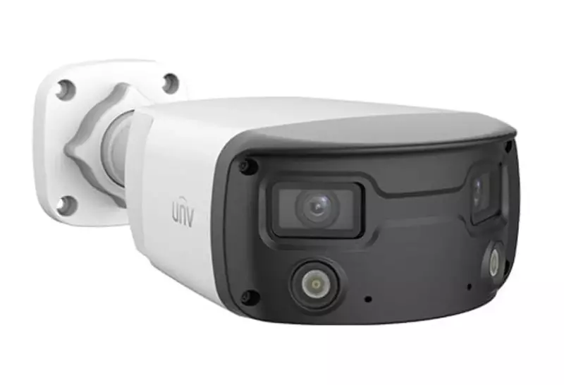UNV 4MP IP Camera , wide angle , Prime-III ( ColorHunter), with speaker professional project series IPC2K24SE-DF40KMC-WL-I0