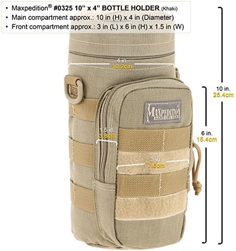 MAXPEDITION Bottle Holder - 10" x 4"