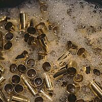 Frankford Arsenal Bottle of Ammonia-Free Quick-N-EZ Brass Polish for Tumbler and Reloading 8 ounce bottle