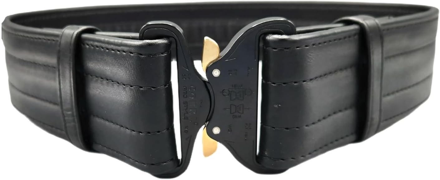 Hero's Pride AirTek Basix 2.25" Rugged Hook-Lined Leather Duty Belt with COBRA Pro Buckle