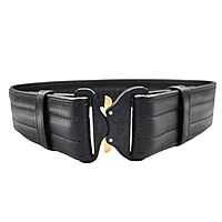 Hero's Pride AirTek Basix 2.25" Rugged Hook-Lined Leather Duty Belt with COBRA Pro Buckle