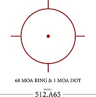 EOTech 512 68 MOA RING/MOA DOT