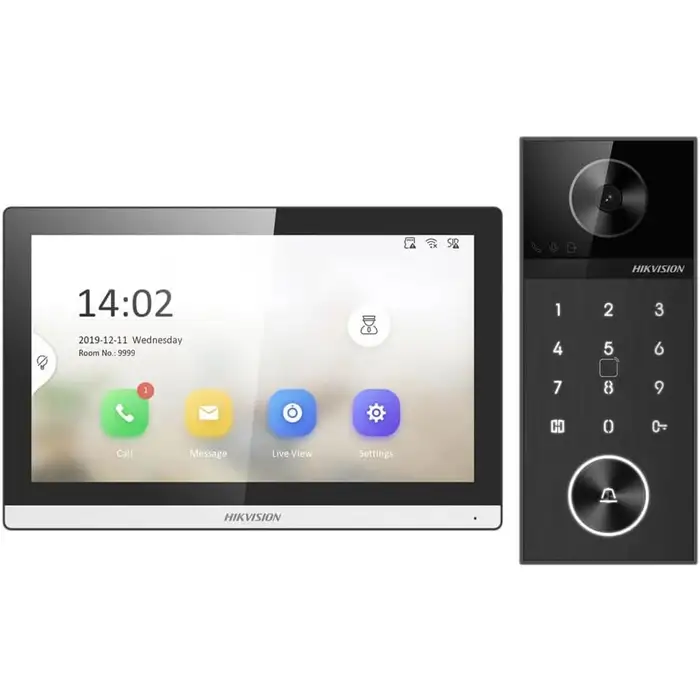 HIKVISION INTERCOM IP video intercom kit DS-KIS612-P
