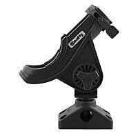 Scotty 280 Bait Caster/Spinning Rod Holder w/241 Deck/Side Mount - Black