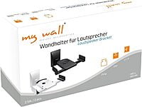 Speaker Wall Mount Adjustable without Tools Tilt+Swivel 25kg Speaker Wall Mount Adjustable without Tools Tilt+Swivel 25kg