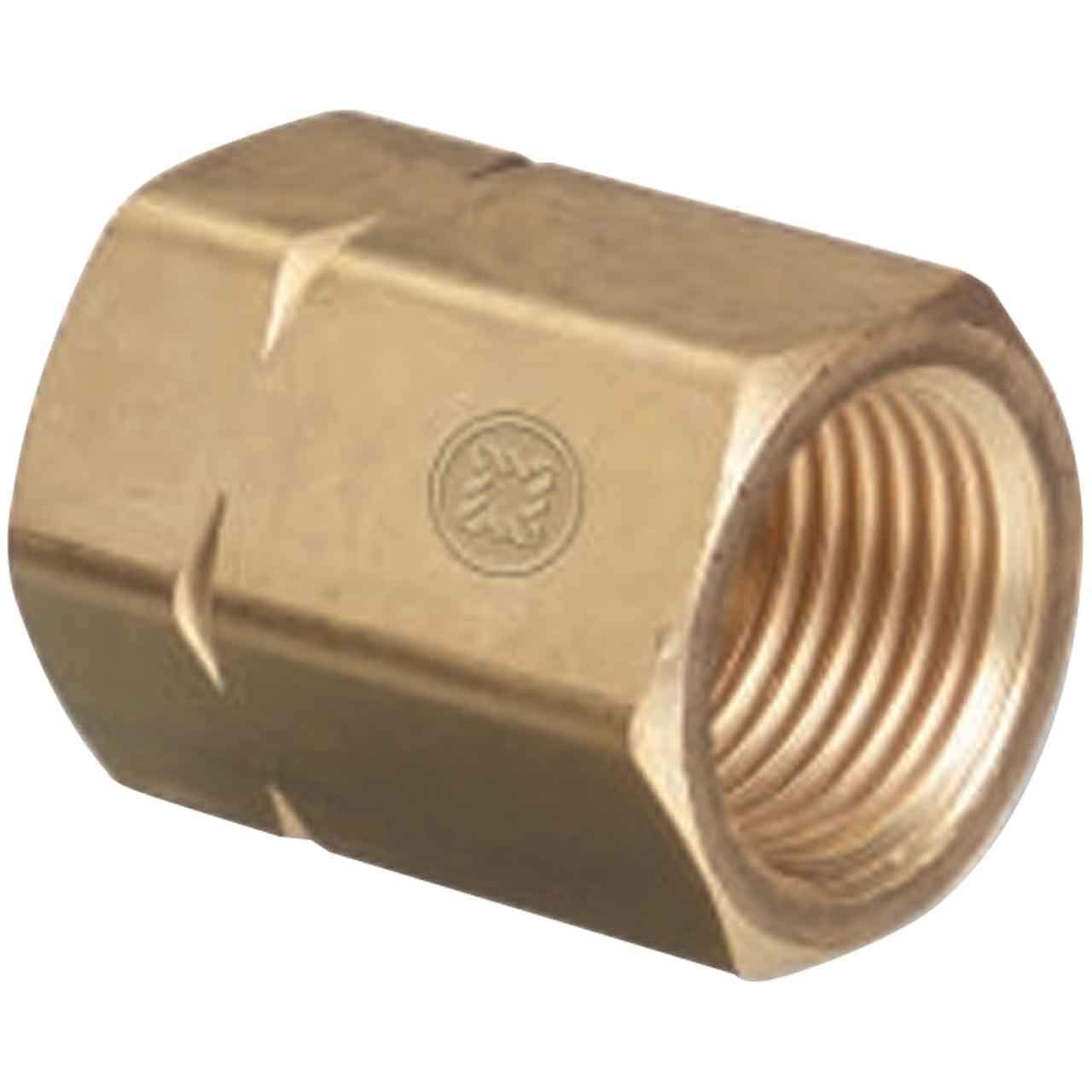 Western Enterprises 61 Brass Cylinder Adaptors, CGA-300 Commercial Acetylene to CGA-510 POL Acetylene