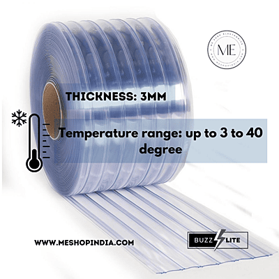 ribbed PVC strip curtains