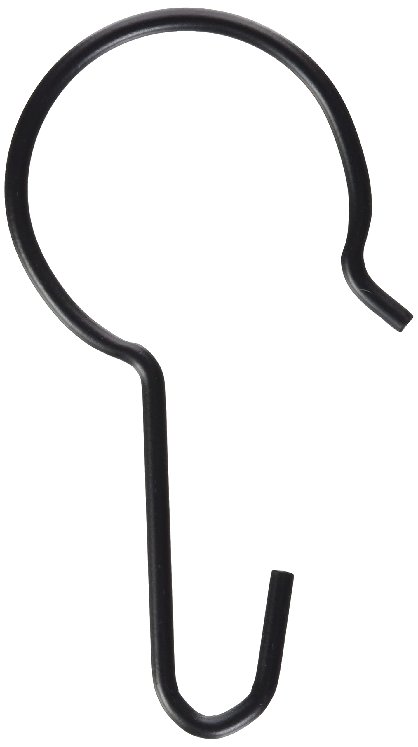 Jackson Safety Welding Curtain Hooks (Pack of 10), Black, Metal, 100% Metal, Heavy Duty, Pipe Mount, Fit 1.5" - 2" Pipe