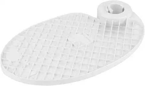 Walfront 1 Pieza de Plástico Dental Bandeja Montada en Poste Accesorios para Sillas de Mesa Instrumento Dental