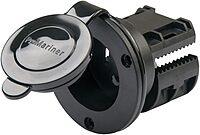 Guest 150PHB Guest AC Universal Plug Holder - Black