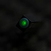 NIGHT FISION Standard Height Perfect Dot Tritium Night Sight Set for 1911