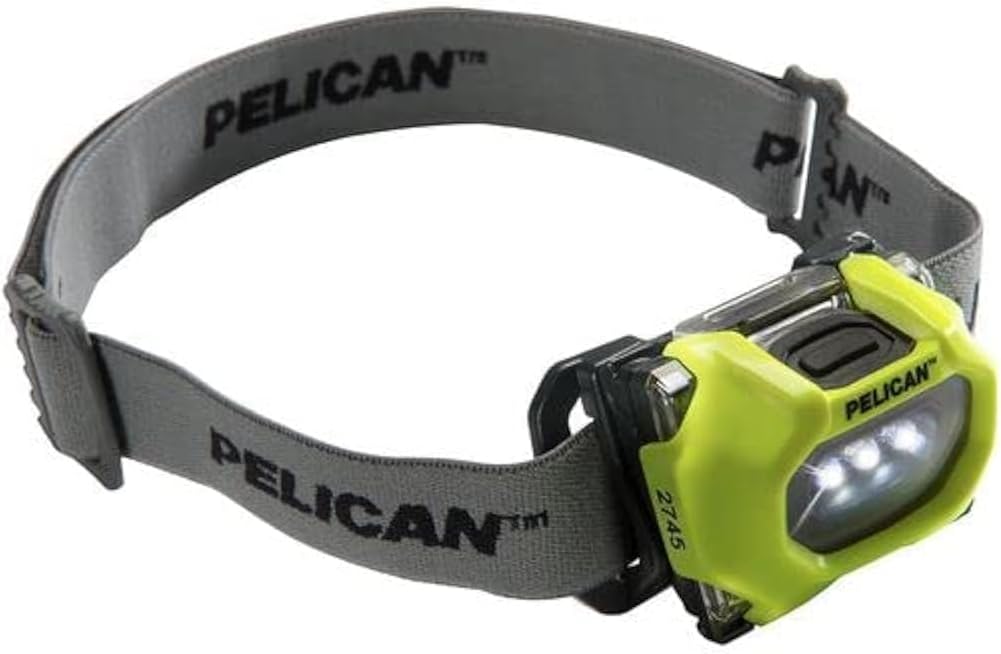 Pelican 2745C Headlamp Yellow - 33 Lumens