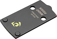 Optic Plate and Co-Witness Sight Set Compatible with Holosun 507K x2 or 407K to Glock 43X/48 MOS Models