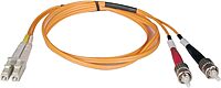 Tripp Lite Duplex Multimode 62.5/125 Fiber Patch Cable (LC/ST)