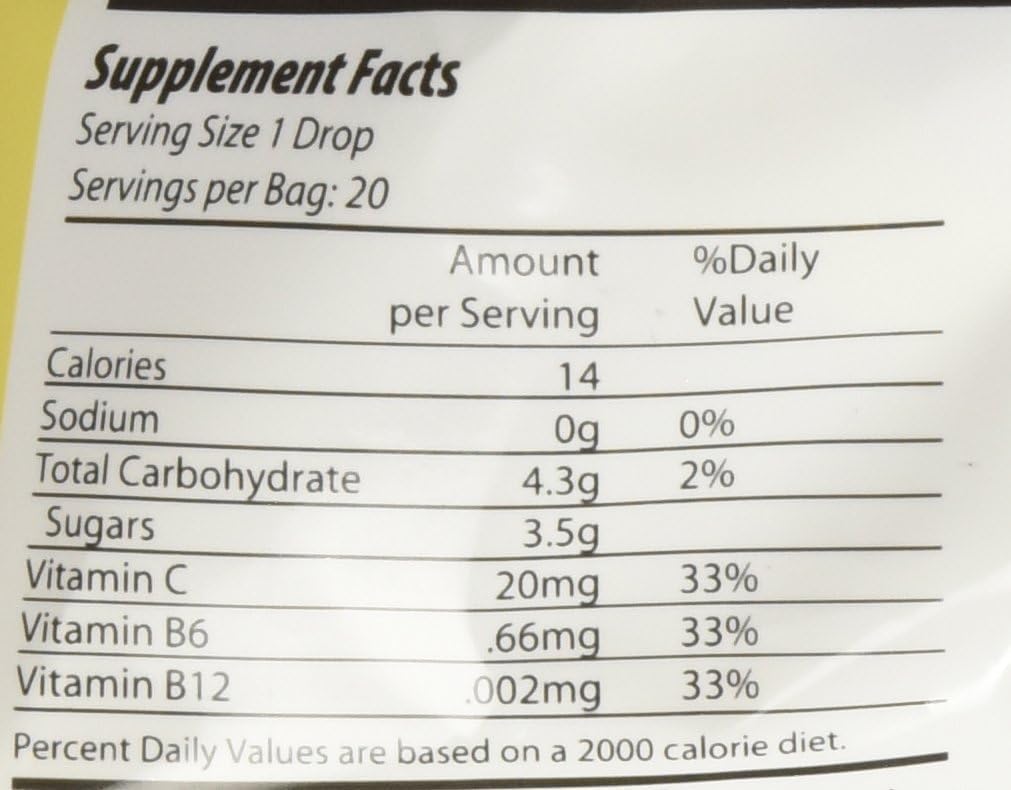 Honees Filled Honey Lemon Cough Drops- Filled with Honey, Menthol, Lemon and Eucalyptus