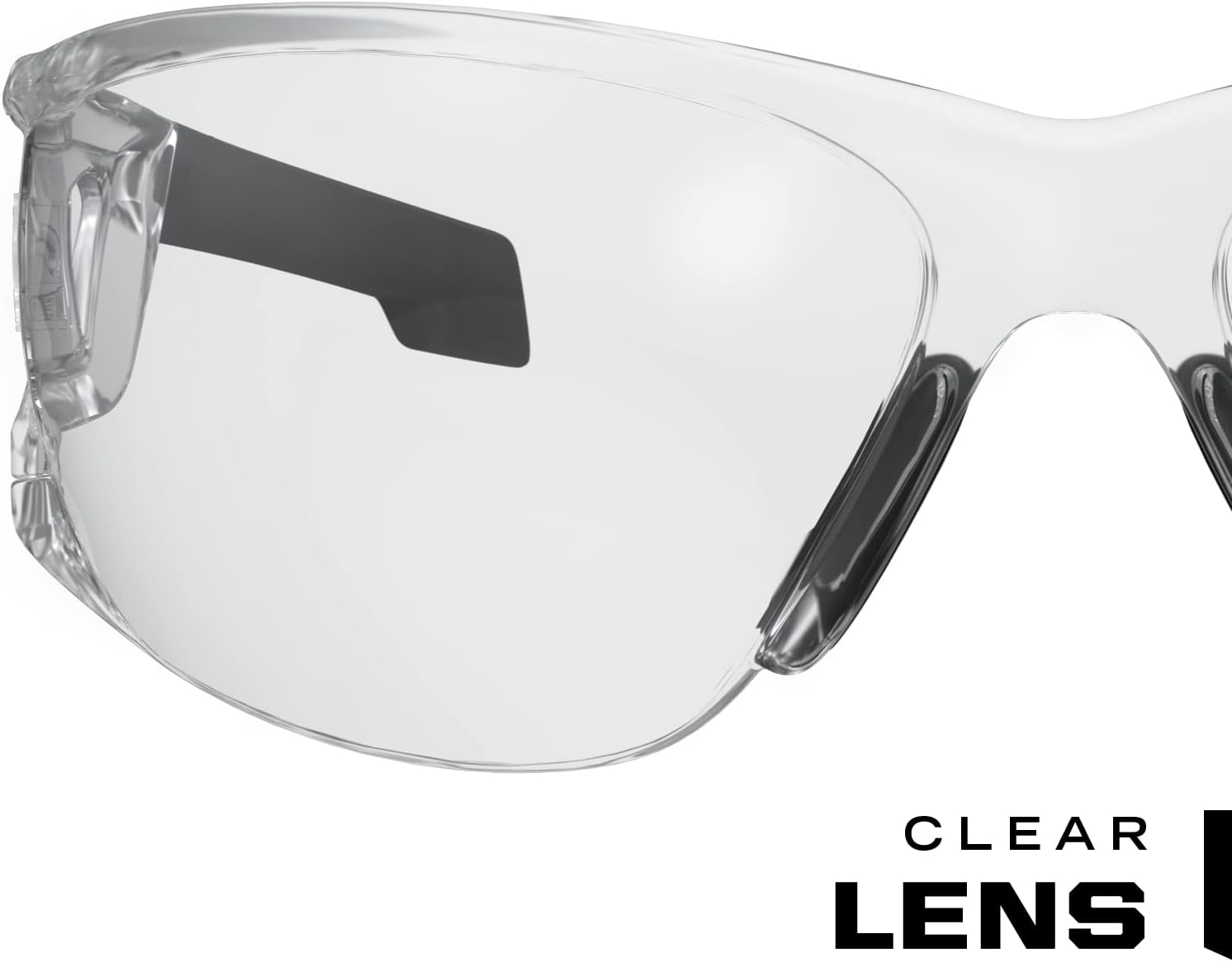 Mechanix Wear: Vision Type-N Safety Glasses with Advanced Anti Fog, Scratch Resistant, Rimless Lens, Protective Eyewear