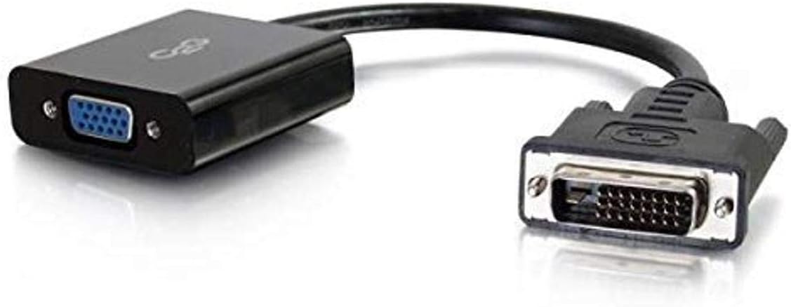 C2G 41380 DVI to VGA Adapter Converter, Black