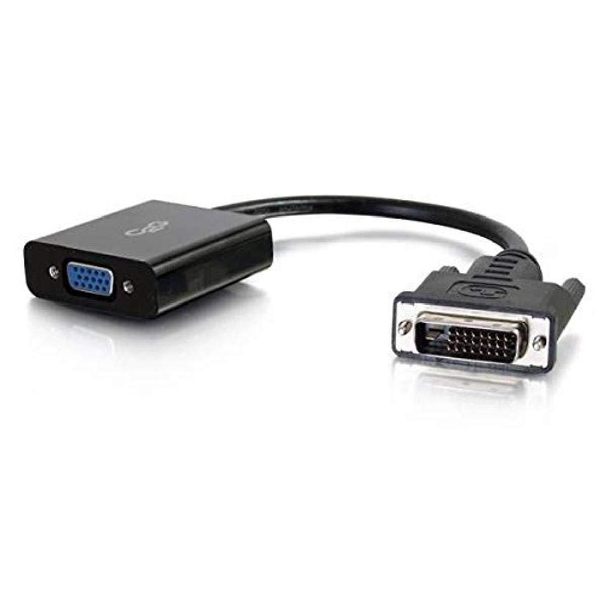 C2G 41380 DVI to VGA Adapter Converter, Black