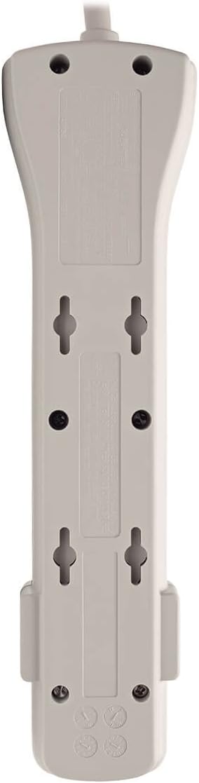 Tripp Lite 7-Outlet Surge Protector Power Strip with Right-Angle Plug
