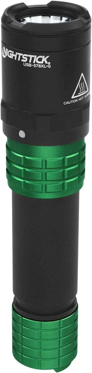 Nightstick USB-578XL Metal Dual-Light Rechargeable Tactical Flashlight