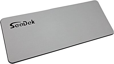 SeaDek Small Helm Pad - Storm Grey/Black w/SeaDek Logo