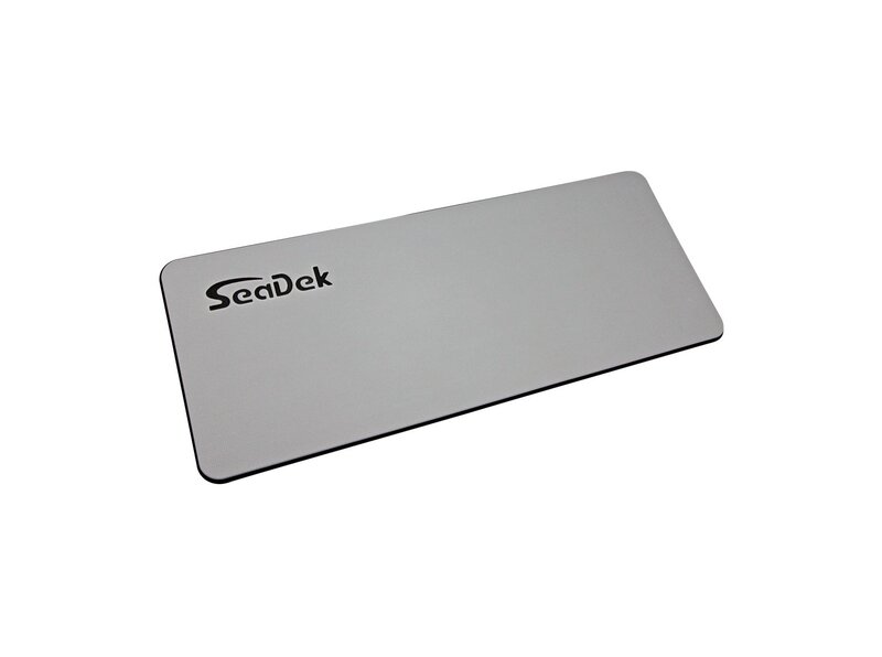 SeaDek Small Helm Pad - Storm Grey/Black w/SeaDek Logo
