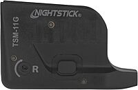 Nightstick TSM-11G 150- Lumen Rechargeable Tactical Light w/Green Laser Sight -IP-X4 Water-Resistant Handgun Lights for Glock G42, G43, G43X & G48