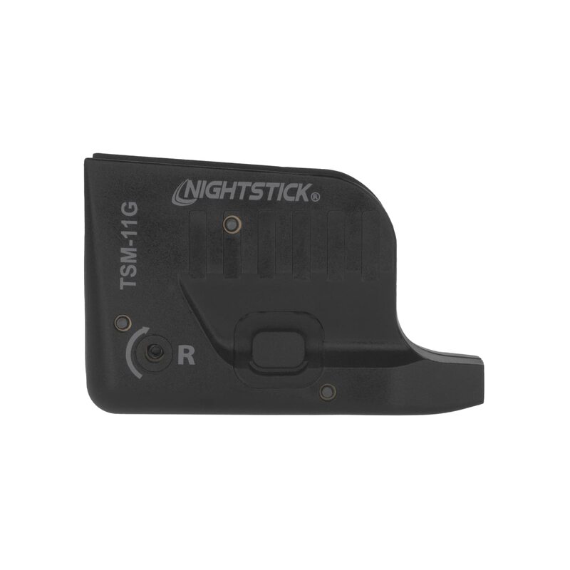 Nightstick TSM-11G 150- Lumen Rechargeable Tactical Light w/Green Laser Sight -IP-X4 Water-Resistant Handgun Lights for Glock G42, G43, G43X & G48