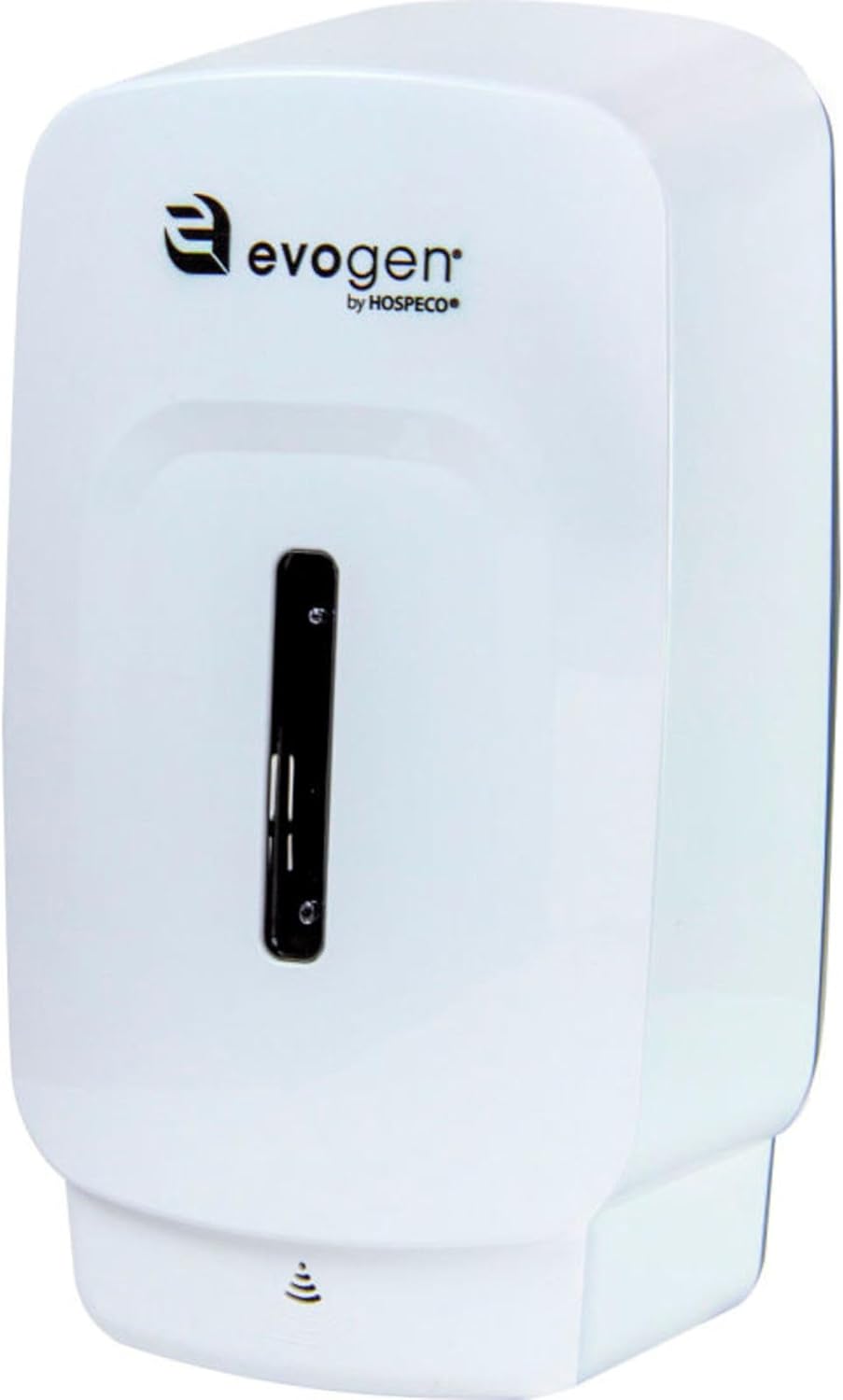 Hospeco EvoGen No-Touch Foam Wall-Mounted Toilet Seat Cleaner Dispenser, 9-1/2inH x 5-1/8inW x 4inD, White