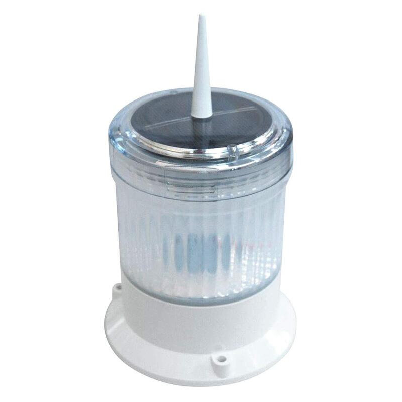 Dock Edge Solar Piling Cap Light