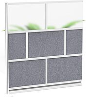 Luxor Modular Room Divider Wall System Add-On Wall