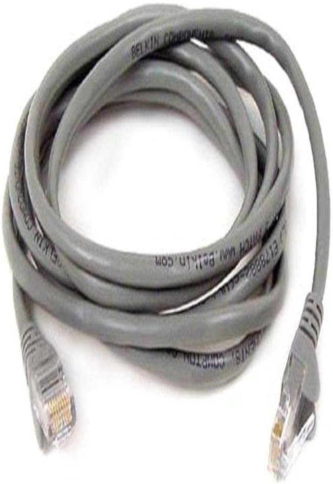Belkin CAT5e Patch Cable - RJ-45 Male - RJ-45 Male - 7ft - Gray