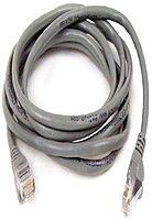 Belkin CAT5e Patch Cable - RJ-45 Male - RJ-45 Male - 7ft - Gray