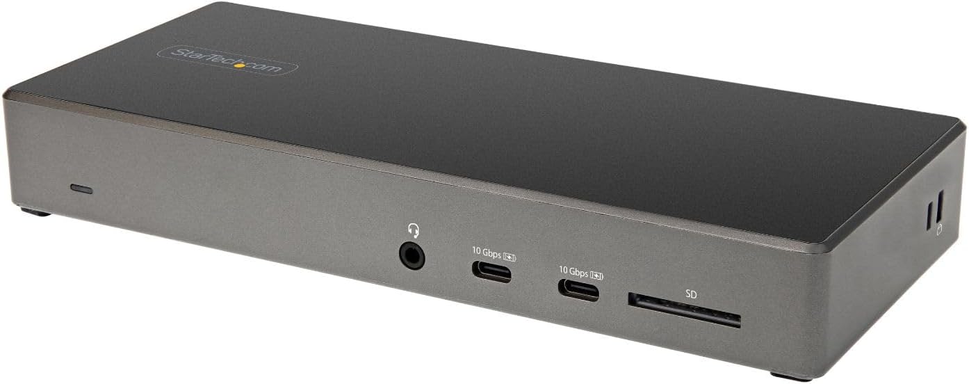 StarTech.com USB-C / USB-A Docking Station - Triple 4K 60Hz