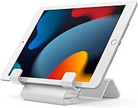 Universal Security Tablet Holder With Security Cable Lock and Plate, Black (CL12UTHBB)