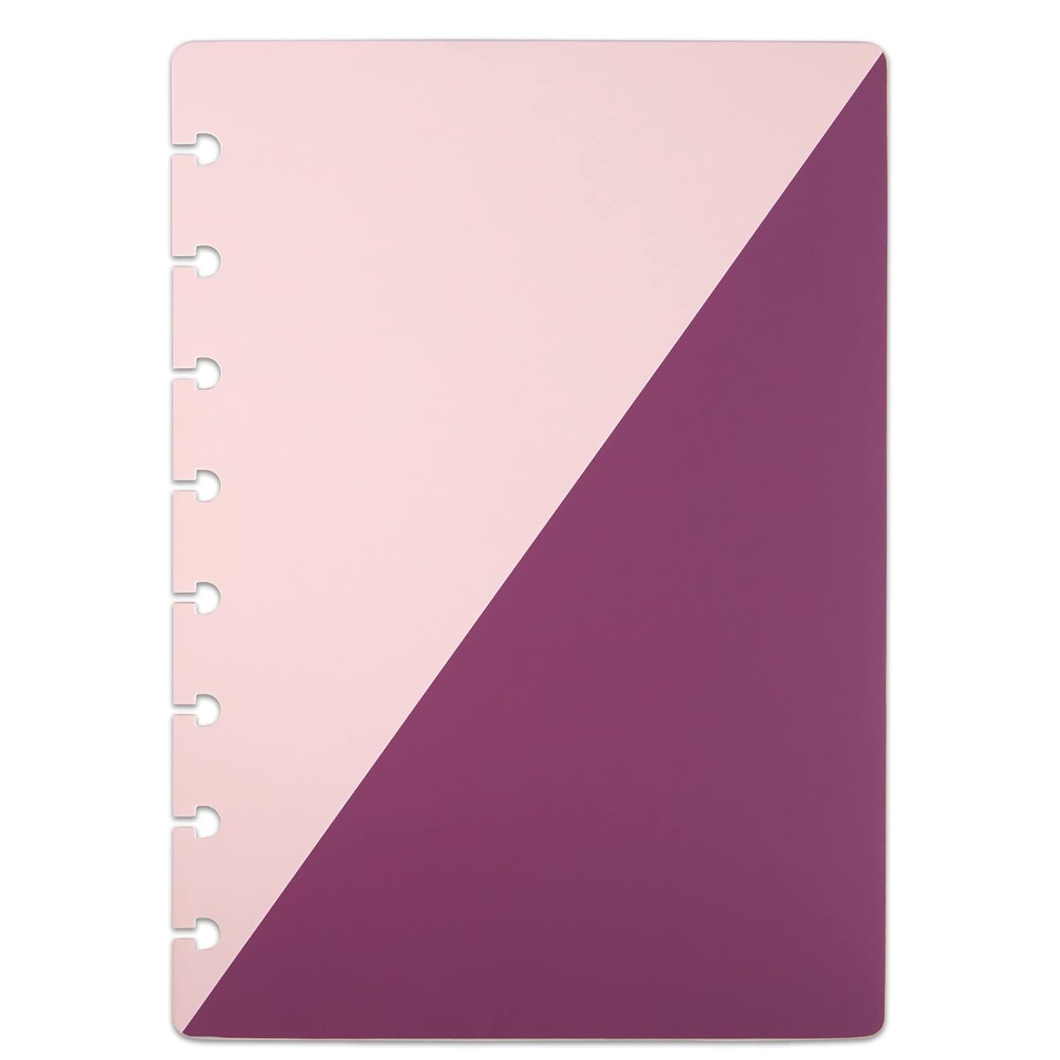 TUL® Discbound Notebook Covers, Junior Size, Pink/Purple, Pack of 2 Covers